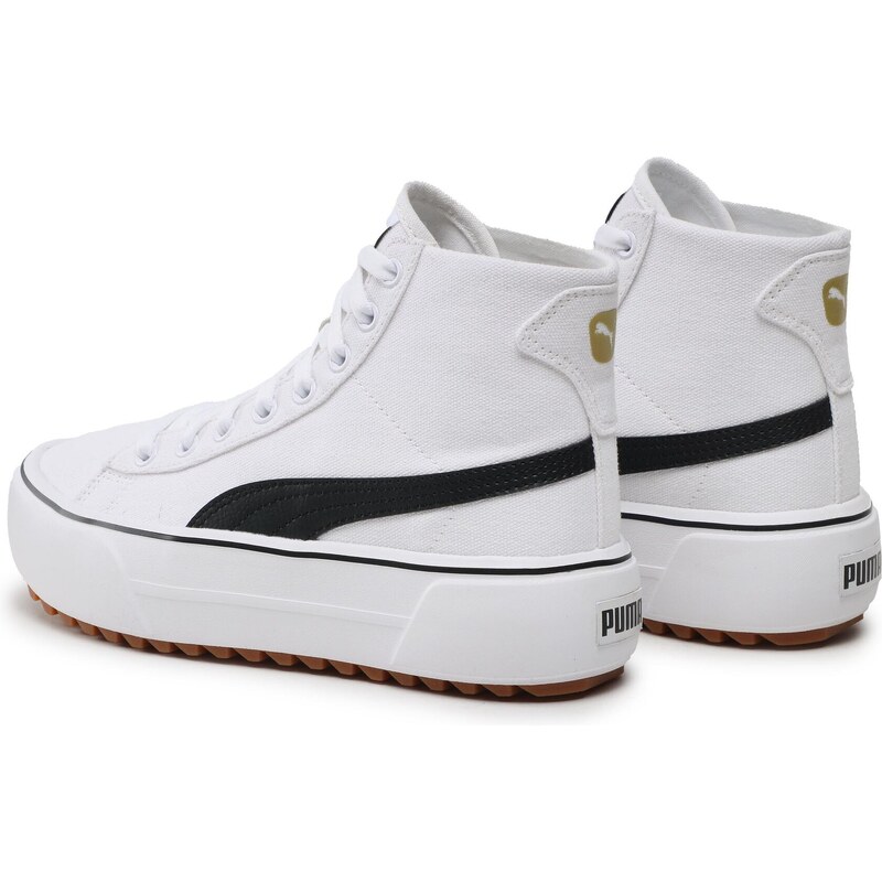 Сникърси Puma Kaia Mid Cv 384409 01 Puma White Black Team Gold GLAMI bg