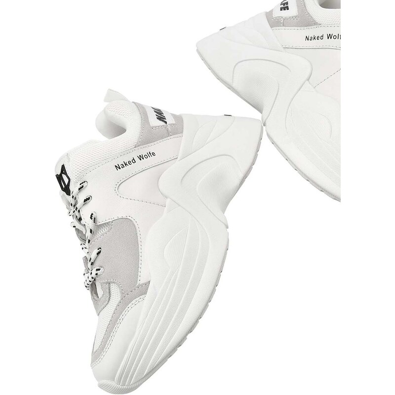 Naked Wolfe Sneakers Track White Glami Bg