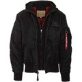 ALPHA INDUSTRIES Яке MA-1 D-Tec 183110 515 black/black