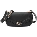 GUESS Чанта с презрамки 'DEA CROSSBODY FLAP' черно