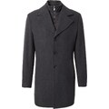 Bruun & Stengade Преходно палто 'Auckland' антрацитно черно / черно