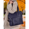 Resti Large Women's Faux Leather Shopper Bag Moon Whisper
