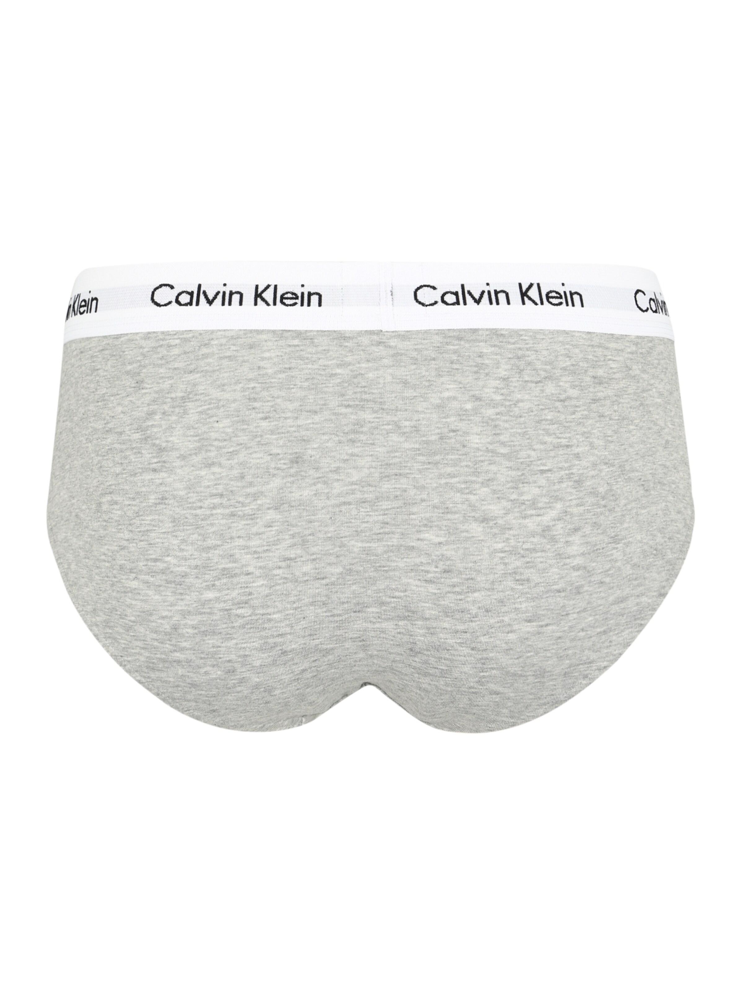 Calvin Klein Underwear Слип сив меланж / черно / бяло