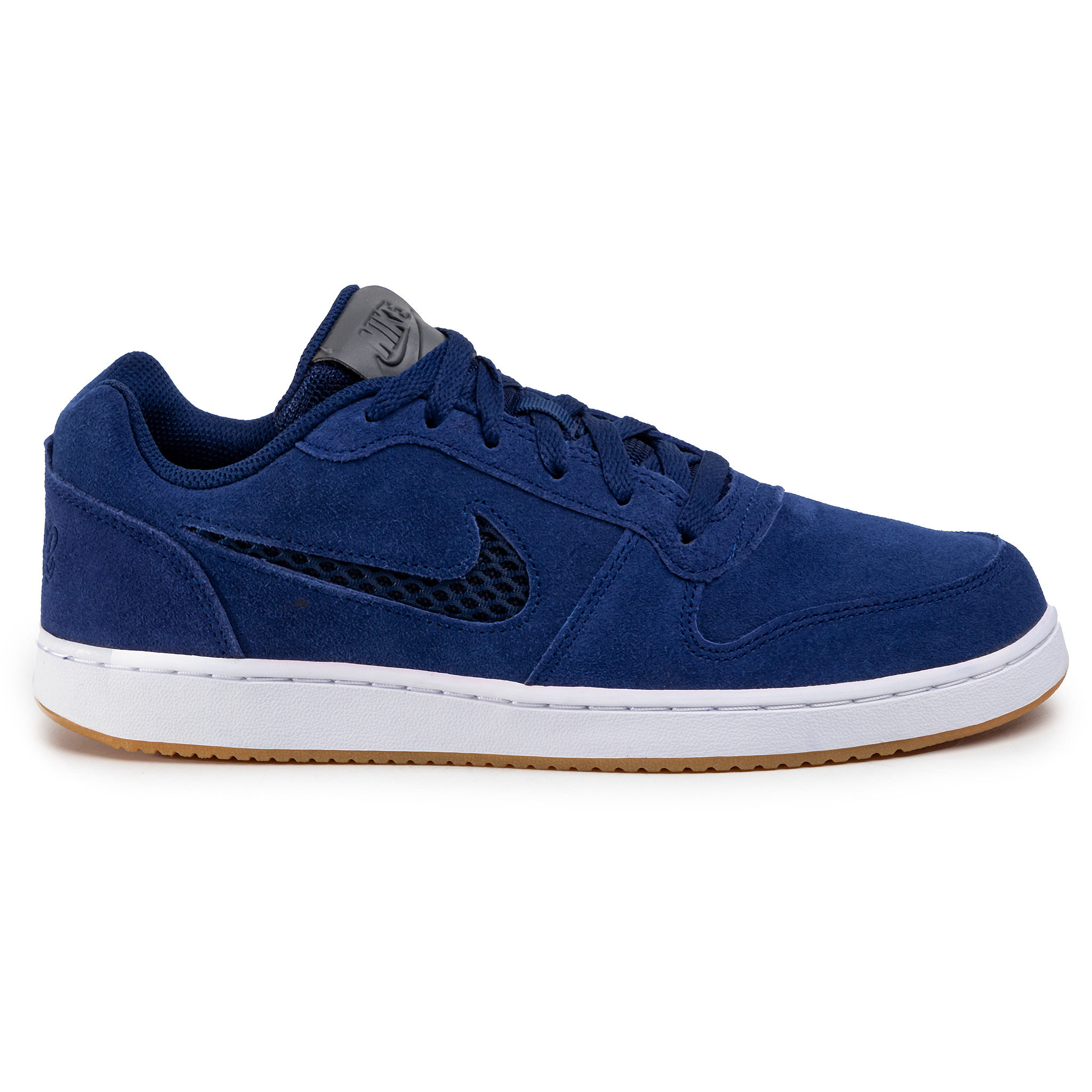 nike ebernon low white blue