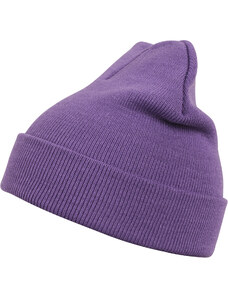 Masterdis Бийни шапка в лилав цвят MSTRDS Beanie Basic Flap purple
