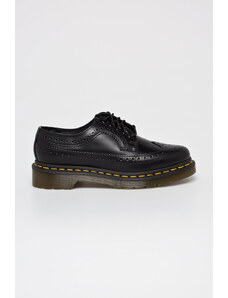 Половинки обувки Dr. Martens 3989 в черно с равна подметка 22210001