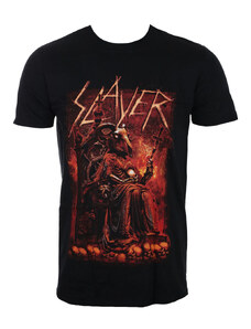 Тениска метална мъжки Slayer - Коза Череп - ROCK OFF - SLAYTEE42MB