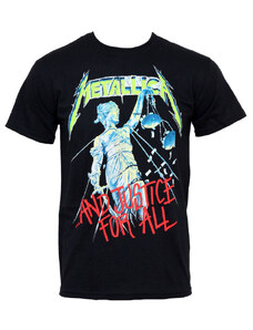 ROCK OFF Мъжка тениска Metallica - И Правосъдие за всичко - RTMTLTSBAJU