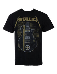 NNM Мъжка тениска Metallica - Хетфийлд Iron Cross - Черен - RTMTLTSBHET