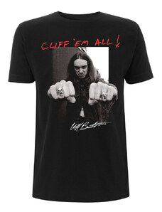 Тениска метална мъжки Metallica - Cliff Burton - NNM - RTMTLTSBFIS