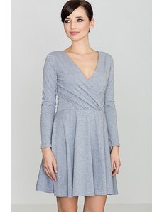 Lenitif Woman's Dress K116 Grey