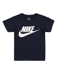 Nike Sportswear Тениска 'Futura' нейви синьо / бяло