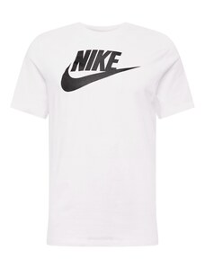 Nike Sportswear Тениска 'Futura' черно / бяло