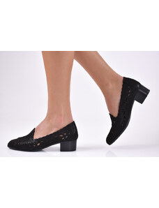 eObuvki Жени, Дамски ежедневни обувки естествена кожа черни