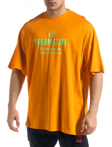 SAW Super Oversize мъжка тениска в оранжево
