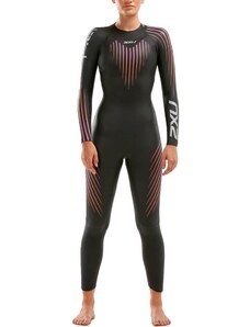 2xu p:1 propel wetsuit women black/sunset ombre s