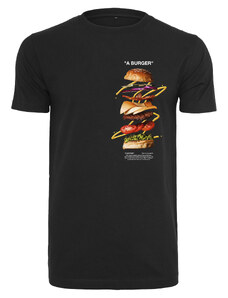 Мъжка тениска Mister Tee A Burger в черно
