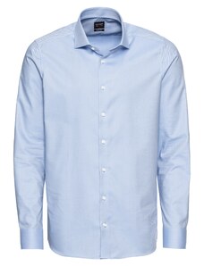 OLYMP Бизнес риза 'Level 5' светлосиньо / бяло