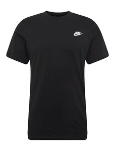 Nike Sportswear Тениска 'Club' черно / бяло