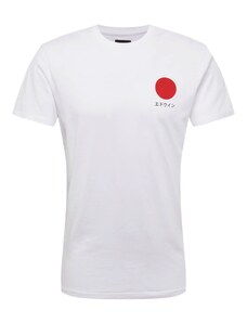 EDWIN Тениска 'Japanese Sun' червено / черно / бяло