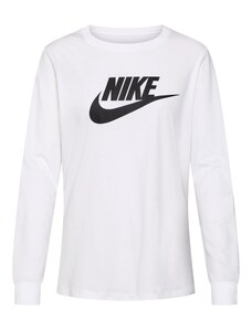 Nike Sportswear Тениска черно / бяло