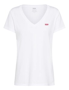 LEVI'S  Тениска 'Perfect Vneck' червено / бяло