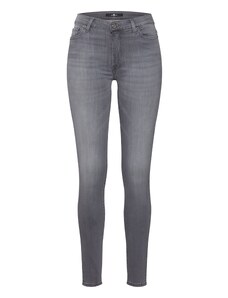 7 for all mankind Дънки 'HW SKINNY SLIM ILLUSION LUXE BLISS' сиво
