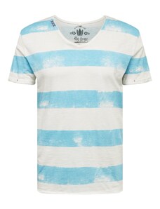 Key Largo Тениска 'MT AIRFLIGHT' синьо / мръсно бяло