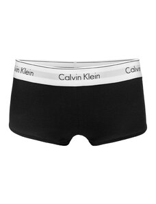 Calvin Klein Underwear Дамски бикини 'Boyshort' светлосиво / черно / бяло