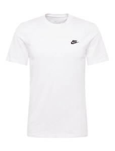 Nike Sportswear Тениска 'Club' черно / бяло