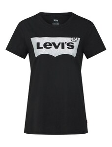LEVI'S  Тениска 'The Perfect' черно / сребърно