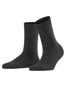 FALKE Къси чорапи 'Cosy Wool' антрацитно черно