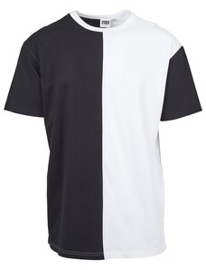 Urban Classics Тениска 'Harlequin' черно / бяло