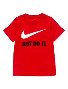 Nike Sportswear Тениска червено / черно / бяло