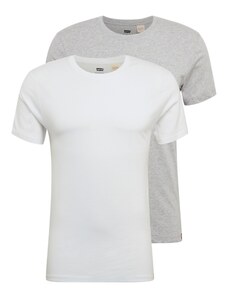 LEVI'S  Тениска сив меланж / бяло