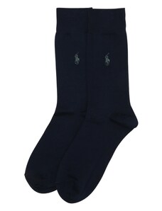 Polo Ralph Lauren Къси чорапи 'SIZED FLAT-CREW-2 PACK' синьо