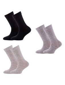 EWERS Къси чорапи сиво-бежово / тъмносиво / черно