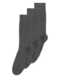 SELECTED HOMME Къси чорапи антрацитно черно