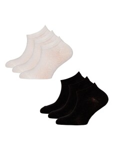 EWERS Къси чорапи черно / естествено бяло