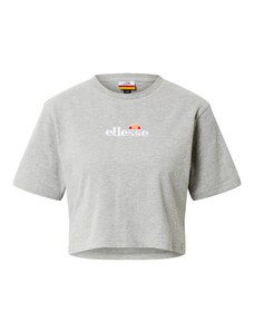 ELLESSE Тениска 'Fireball' сив меланж / оранжево / червено / бяло