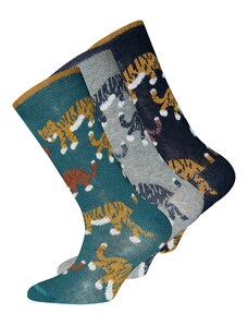 EWERS Къси чорапи нощно синьо / светлокафяво / сиво / нефритено зелено / пъстро
