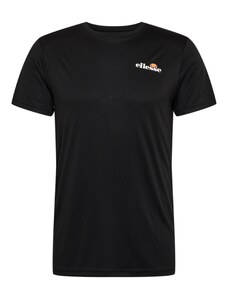 ELLESSE Функционална тениска 'Malbe' черно / бяло