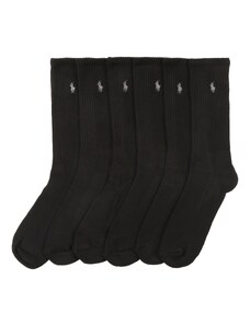 Polo Ralph Lauren Къси чорапи сиво / черно