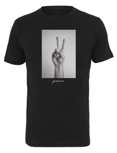 Мъжка тениска в черен цвят Mister Tee Peace Sign Tee black