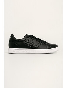 Сникърси EA7 Emporio Armani X8X027 XK173 N526 Blk/Blk/Silv/Grape L -  GLAMI.bg