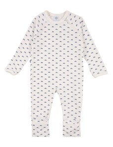 SANETTA Комплект пижама синьо / бяло