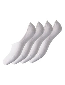 PIECES Дамски чорапи тип терлици бяло