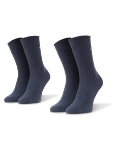 Комплект 2 чифта дълги чорапи дамски Tommy Hilfiger