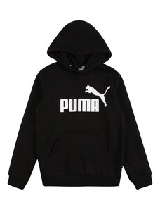 PUMA Суичър 'Essentials' черно / бяло