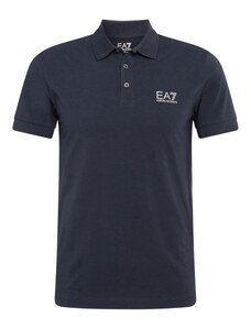 EA7 Emporio Armani Тениска тъмносиньо / бяло